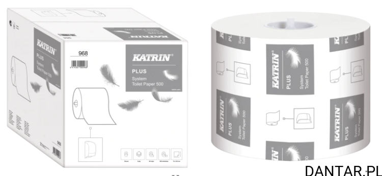 Papier toaletowy Katrin plus system 218508 a36 