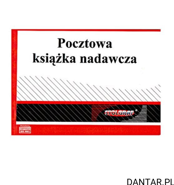 Druk pocztowa książka nadawcza A5 p34 a1/10