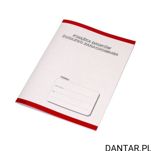 Księga druków ścisłego zarachowania A4 pion Stolgraf