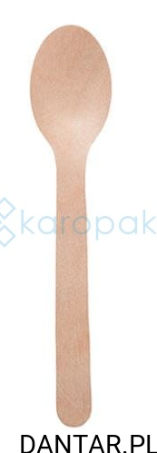 Łyżka drewniana 16cm Papstar 45953 a100/10