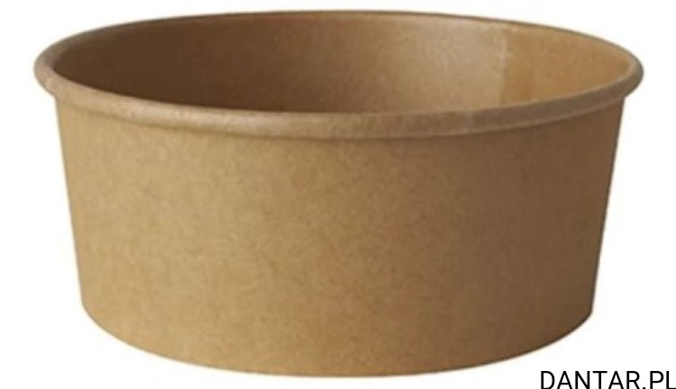 Pojemnik sałatkowy papierowy kraft 750ml *150 Papstar 46120 a50/6