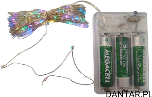 Lampki na baterie LED