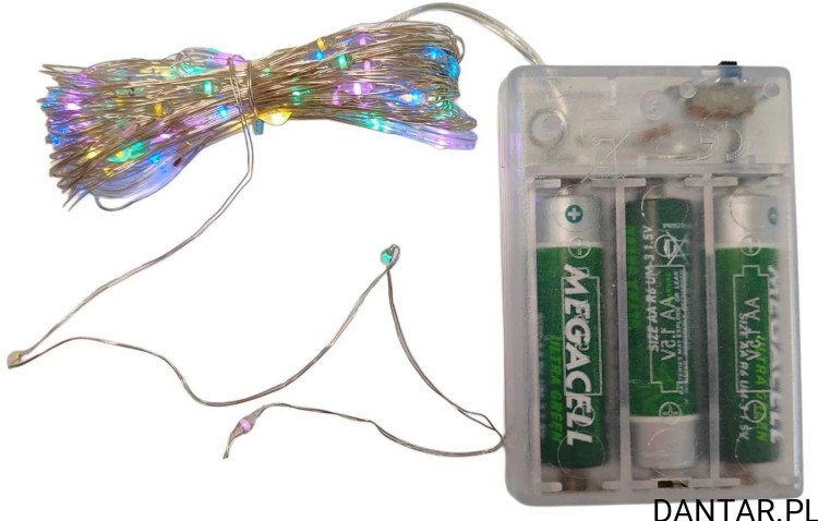 Lampki na baterie LED