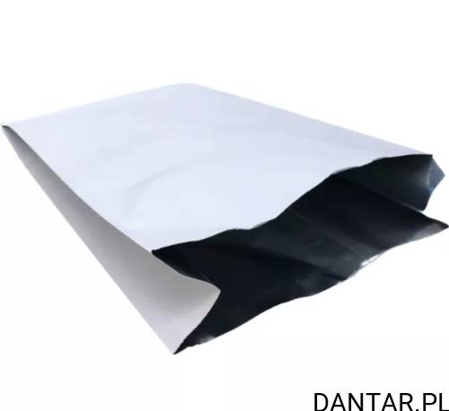 Torebka biała papierowo-aluminiowa na kurczaka 330x180x65 mm T-1191B a1000