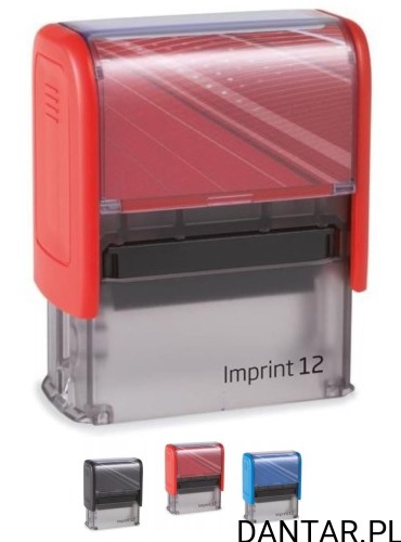 Pieczątka "Za zgodność z oryginałem" - czerwony tusz.