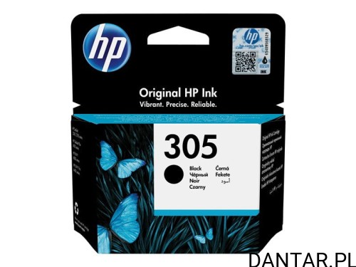 Tusz HP 305 Czarny 3YM61AE oryginał