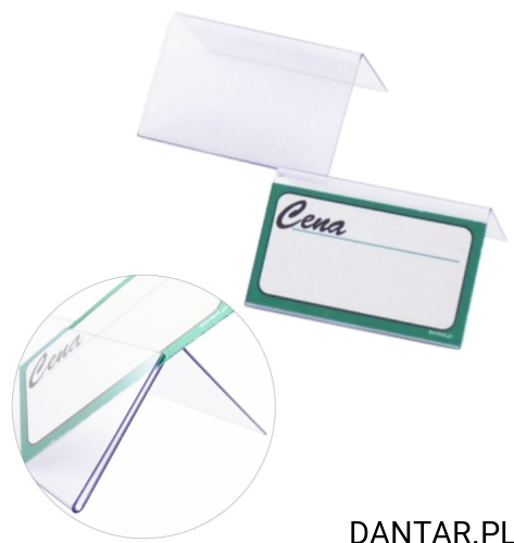 Oprawki stojaczki cenówkowe 7" 9,5 x 6cm a1/10