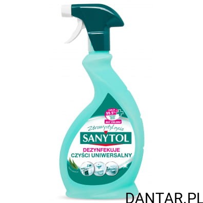 Płyn Sanytol 500ml do dezynfekcji spray uniwersalny a1/12