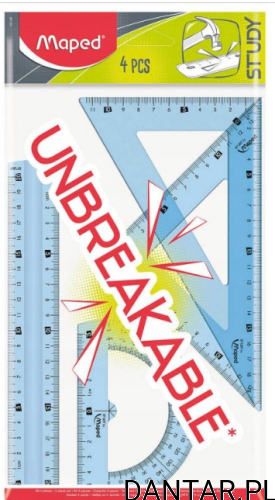 Zestaw linijek elastycznych 20cm Maped study a4/1