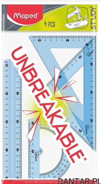 Zestaw linijek elastycznych 20cm Maped study a4/1
