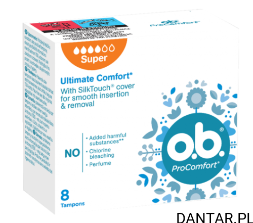 Tampony OB procomfort super a8