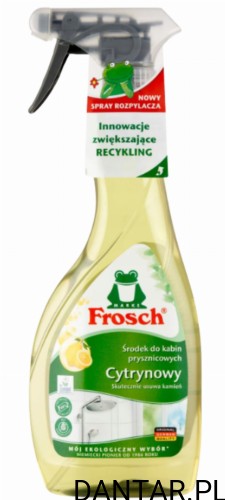 Płyn do kabin prysznicowych Frosch cytrynowy 500ml a1/8
