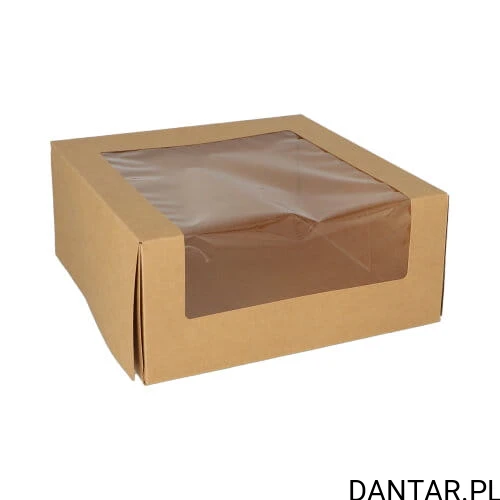 Pojemnik na ciasto z okienkiem PLA 100x230x230cm 89813 a25/4