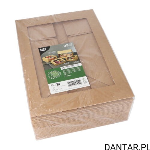 Pojemnik na ciasto z okienkiem PLA 100x230x230cm 89813 a25/4