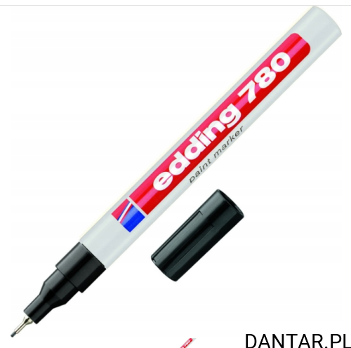 Marker olejowy czarny 780 0,8mm Edding a1/10