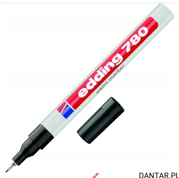Marker olejowy czarny 780 0,8mm Edding a1/10