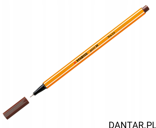 Cienkopis Stabilo 88 0,4 brązowy a1/10