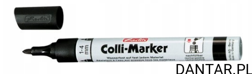 Marker Herlitz Colli wodoorporny czarny a1