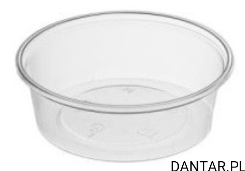 Pojemnik surówkowy okrągły 200ml PP Tusipack 200C reuse *101 a100/10