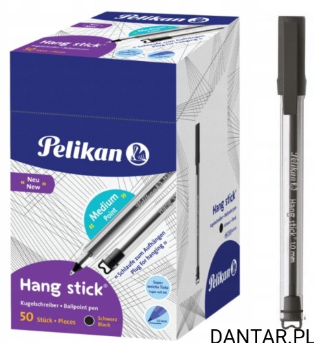 Długopis 1mm Pelikan czarny a1/50