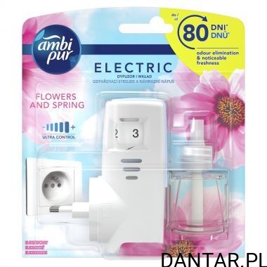 Ambi pur odświeżacz do kontaktu electric starter 20ml flower spring