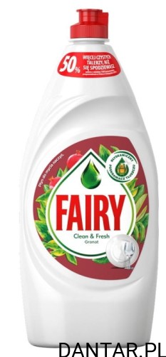 Fairy 900ml płyn do naczyń pomegranate granat 