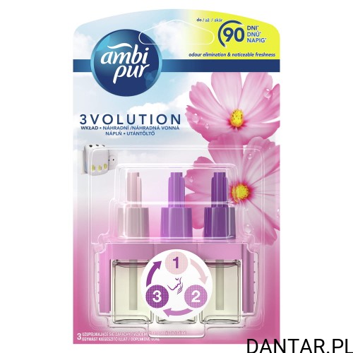 Ambi pur odświeżacz do kontaktu 3volution zapas 20ml flowers and spring a1/7