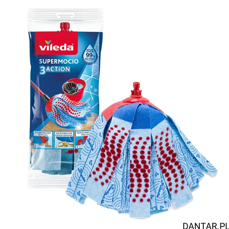 Vileda mop super mocio 3 action wkład