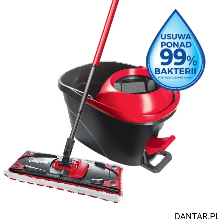 Vileda ultramax zestaw turbo new wiadro + mop