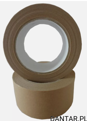 Taśma klejąca pakowa papierowa brązowa 50mmX50m a1/36 67250