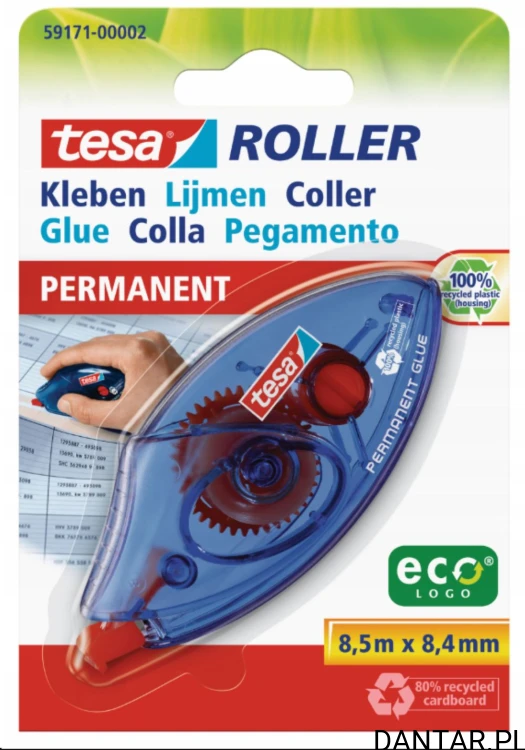 Klej w taśmie Tesa 8,5m x 8,4mm a1/5