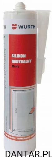 Wurth silikon neutralny biały 310ml