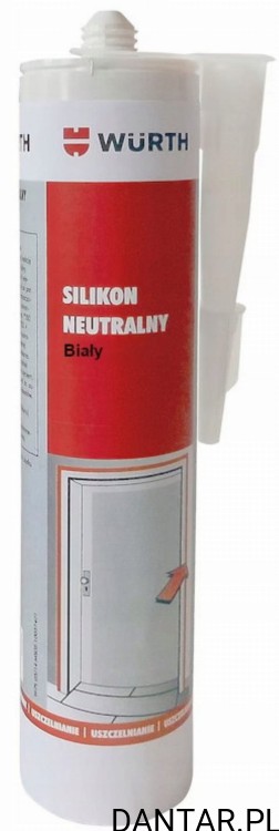 Wurth silikon neutralny biały 310ml