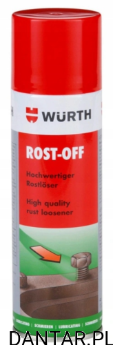 Odrdzewiacz rost off plus WURTH 400ml