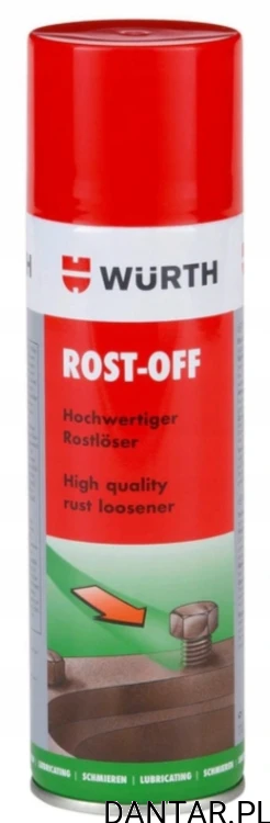 Odrdzewiacz rost off plus WURTH 400ml