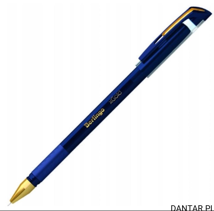 Długopis kulkokwy xGold 0.7mm niebieski Berlingo a1/12