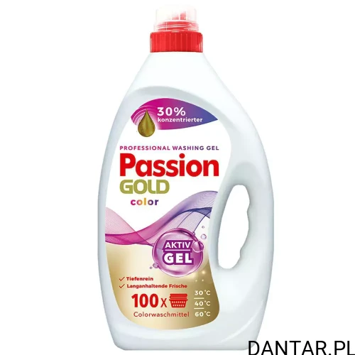Żel do prania Passion Gold 4l kolor a1/3
