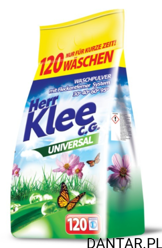 Proszek do prania Herr Klee 10kg uniwersalny 120prań