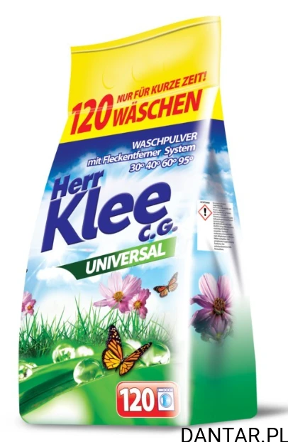Proszek do prania Herr Klee 10kg uniwersalny 120prań