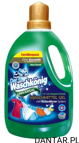 Żel do prania Waschkonig universal zielony 3.305l a1/4
