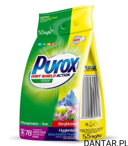 Proszek do prania Purox 5,5kg uniwersalny