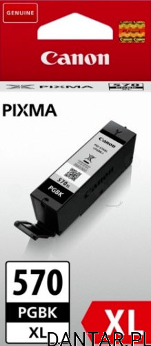 Tusz Canon pixma MG5750 PGI570XL black oryginał.