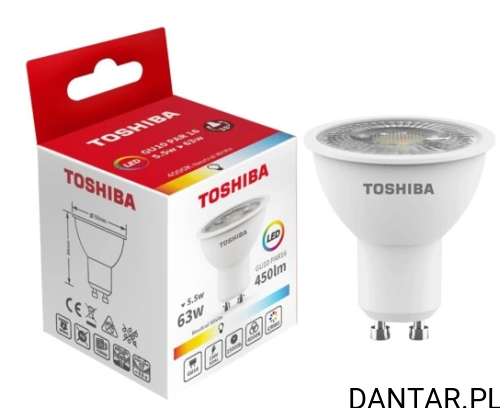 Żarówka halogenowa GU10 230V/5,5W 450LM 4000K 