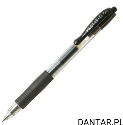 Długopis Pilot żelowy G-2 czarny BL- G2 -5-B