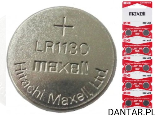 Bateria Maxell LR 1130 189 a1/10
