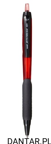 Długopis UNI SXN-101-07N jetsream czerwony a1/12