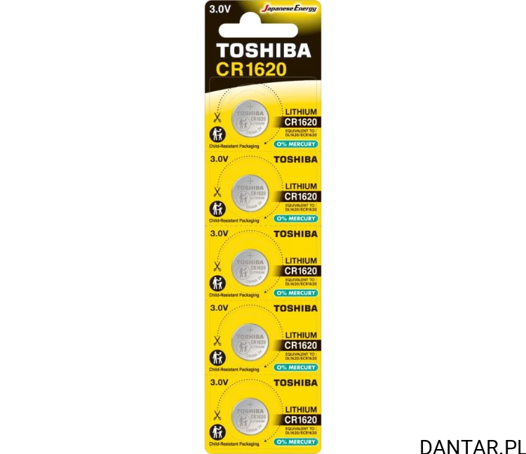 Bateria TOSHIBA CR 1620 a1/5