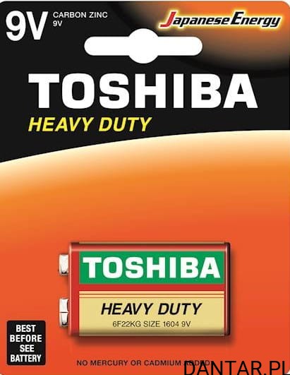 Bateria Toshiba 9V heavy duty  a1/10