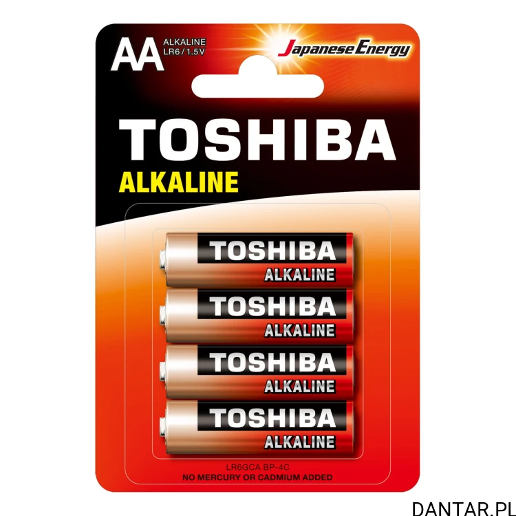 Bateria Toshiba LR6 AA red alkaline a1/4/48/192