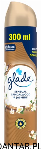 Brise glade odświeżacz powietrza spray 300ml sensual sandalwood & jasmine a1/12